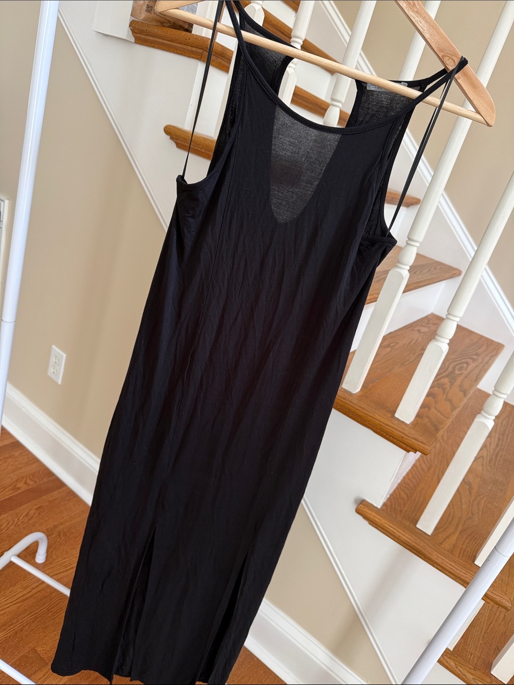 ZARA front slit stretchy summer dress